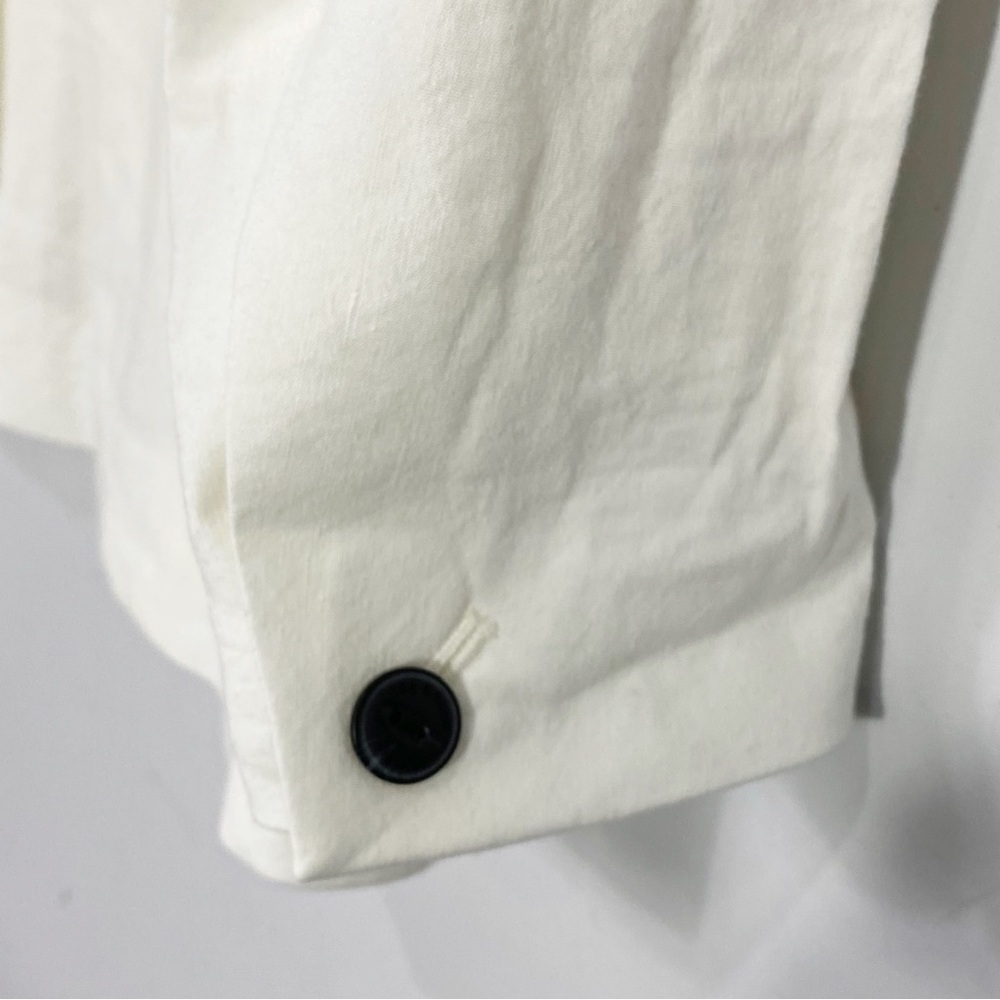 RAG & BONE Andre Linen Blend Blazer White - Picture 10 of 14